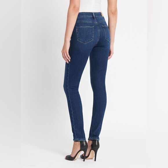 Paige Hoxton Skinny Blue Jeans Ankle Mid Rise Size 25 - Picture 4 of 13